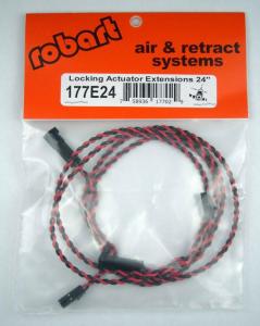 177E24 Electric Retract Extension Wire 24'' (2)# SALE