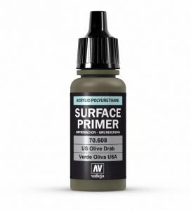 608 Model Air: US Olive Drab Primer 17ml