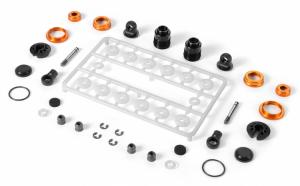 Xray  ULP Alu Shock Absorber Set Orange (2) 308308-O