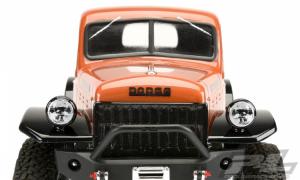 1946 Dodge Power Wagon Clear Body for 12.3" (313mm) Wheelbas