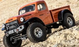 1946 Dodge Power Wagon Clear Body for 12.3" (313mm) Wheelbas