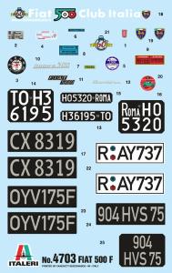 Italeri 1/12 FIAT 500F (1968)