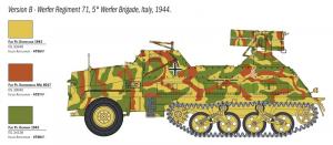 Italeri 1/35 PANZERWERFER 42 AUF SD.KFZ. 4/1