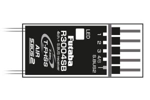 Receiver R3004SB 4CH T-FHSS Air
