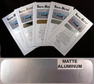 Matte Aluminum Bare Metal Foil