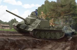 1/16 Soviet SU-100 Tank Destroyer