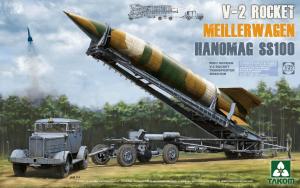 1:35 WWII German V-2 Rocket Transporter/Erect Meillerwagen+Hanomag SS100