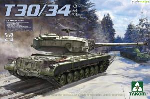 1:35 U.S. Heavy Tank T30/34 2 in 1
