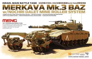 1:35 Israel Main Battle Tank Merkava Mk.3 BAZ