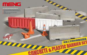 1:35 Concrete & plastic barrier set