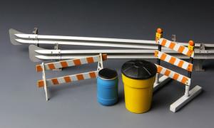 1:35 Barricades & Highway Guardrail