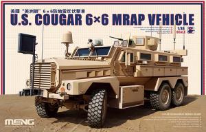 1:35 U.S. Cougar 6x6 MRAP Vehicle
