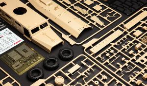 1:35 U.S. Cougar 6x6 MRAP Vehicle