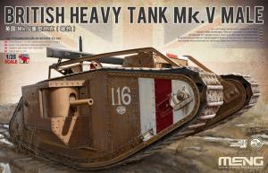 1:35 British Heavy Tank Mk. V Male
