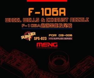 1:72 F-106A Wheel Wells & Exhaust Nozzle(Resin)
