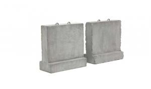 1:35 Precast Concrete Walls (resin)