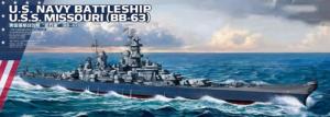 1:700 U.S. Navy Battleship U.S.S. Missouri (BB-63)