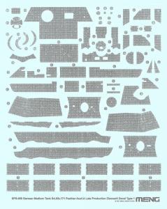 1:35 Panther Zimmerit Decal Type A