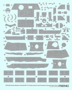 1:35 Panther Zimmerit Decal Type C