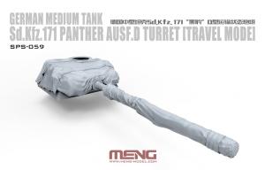 1:35 Panther D Turret Travel Mode (Resin