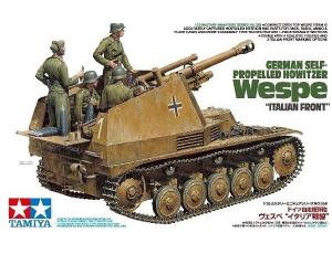 Tamiya 1/35 GERMAN SP HOWITZER WESPE (Italy) pienoismalli