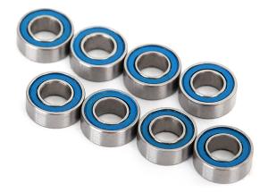 Traxxas Ball bearings, blue rubber sealed (4x8x3mm) (8) TRX7019R