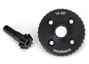 Traxxas Ring- & Differential Pinion Gear Underdrive 10/35T CNC TRX-4 TRX8288
