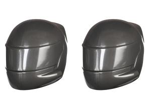Traxxas Helmets Grey (2) TRX8518