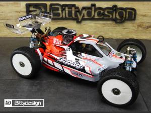 Force Clear 1/8 Buggy body Kyosho Inferno MP9 TKI4