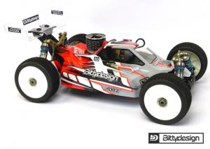 Force Clear 1/8 Buggy body Kyosho Inferno MP9 TKI4