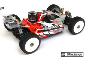 Force Clear 1/8 Buggy body Kyosho Inferno MP9 TKI4