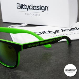 Venice Collection, Green 'Pure' Sunglasses
