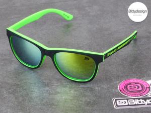 Venice Collection, Green 'Pure' Sunglasses