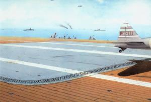 1:48 Japan Navy aircraft carrier deck