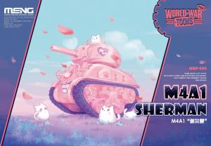 M4A1 Sherman (Cartoon Model,Pink Color)