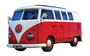 Quick Build VW Camper Van (Red)