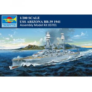 1:200 USS Arizona BB-39 1941