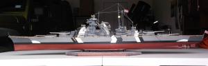 1:200 German Bismarck Battleship