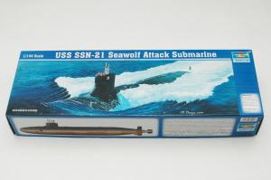 1:144 USS SSN-21 Seawolf Submarine