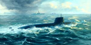 1:144 Japanese Soryu Class Attack Submarine