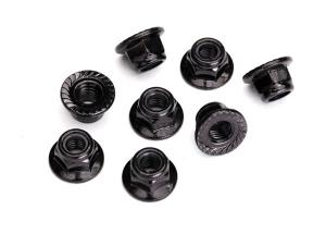 Traxxas Lock Nut Flanged M5 Steel (8) TRX8447