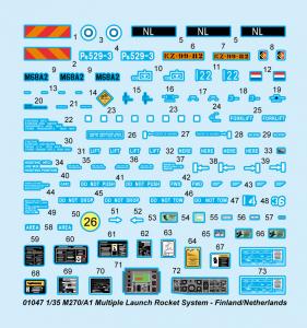 Trumpeter 1:35 M270/A1 Multiple Launch Rocket System- Finland/Netherlands