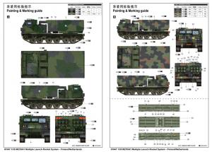 Trumpeter 1:35 M270/A1 Multiple Launch Rocket System- Finland/Netherlands