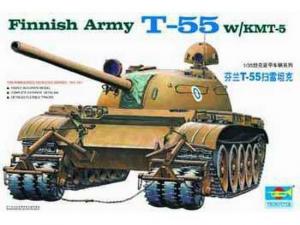 Trumpeter 1:35 Finnish Army T-55 W/KMT-5