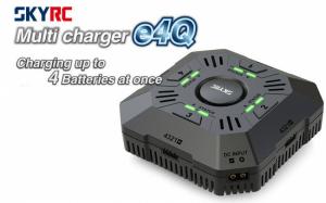 Laturi E4Q Li-Po Quad Charger DC