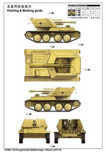 Trumpeter 1:35 Krupp/Ardelt Waffentrager 105mm leFH-18