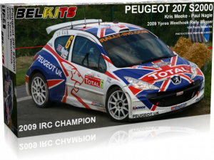 1:24 PEUGEOT 207 S2000 Meeke Ypres WR 2009