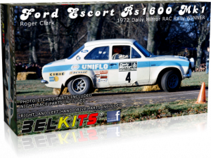 1:24 Ford Escort Rs1600 Mk.1 Roger Clark
