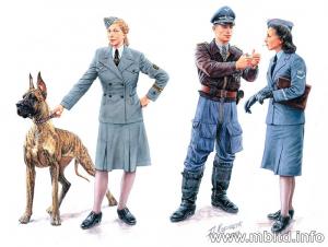 1:35 Woman at war Luftwaffe Helfenrinnen