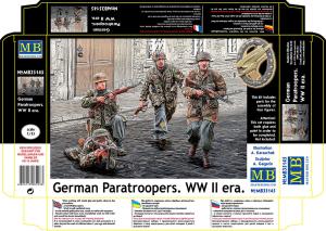 1:35 German Paratroopers, WWII era